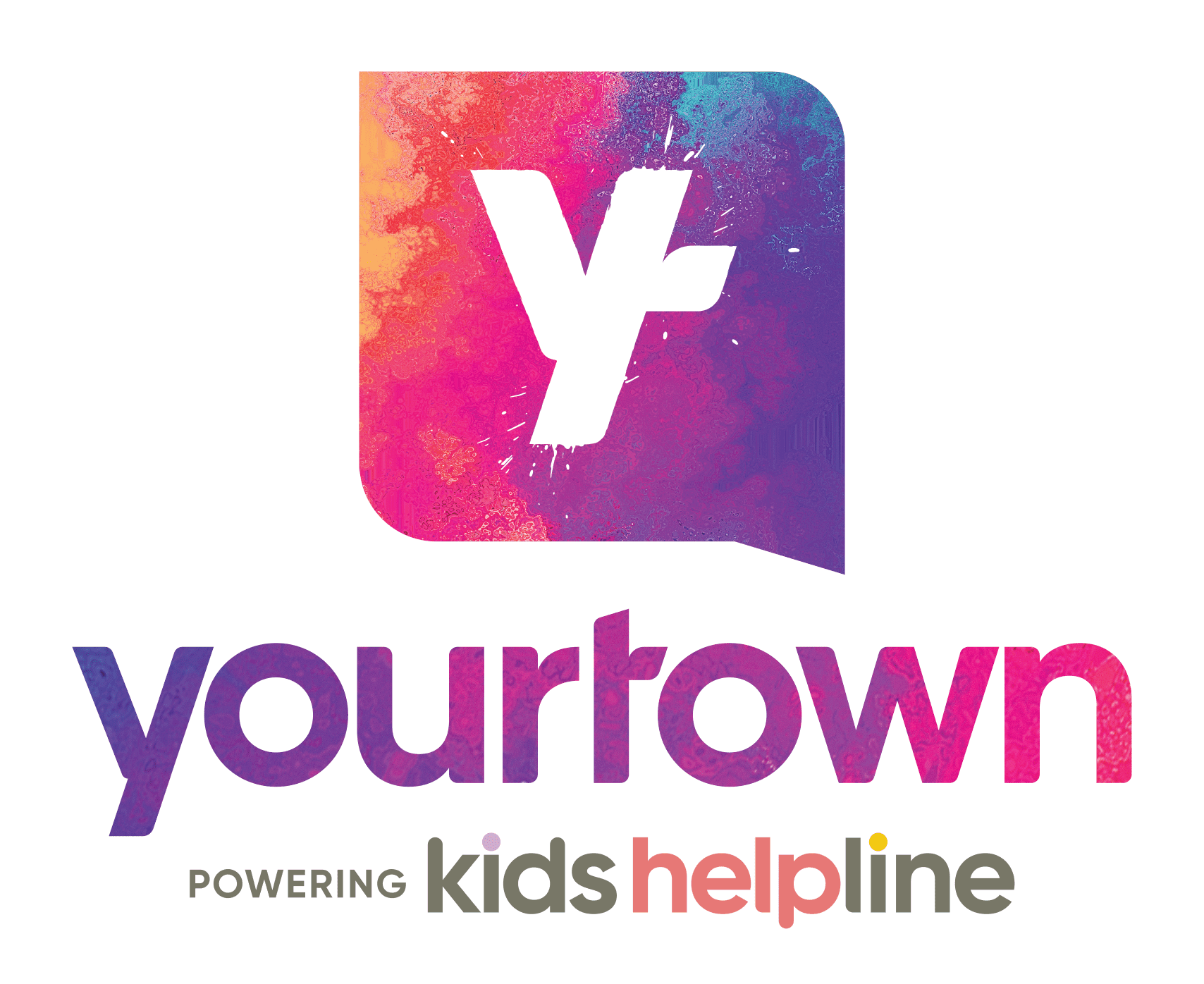 Kids Helpline – Powered by yourtown Logo